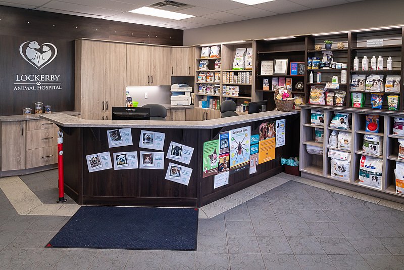 Lockerby Animal Hospital reception