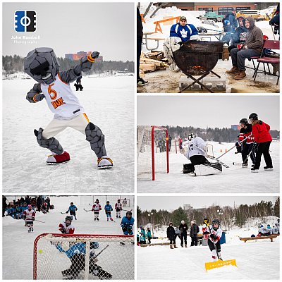 Sudbury Hockey Photographer - 2020 Sudbury Pond Hockey Festival